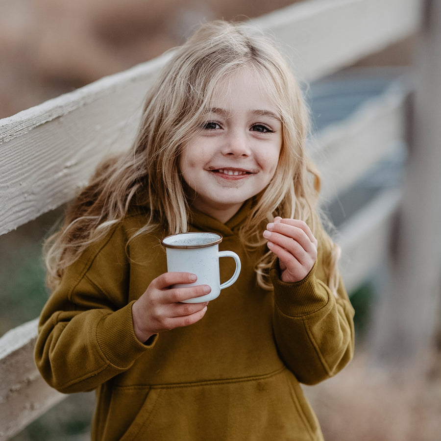 enamel espresso cup set