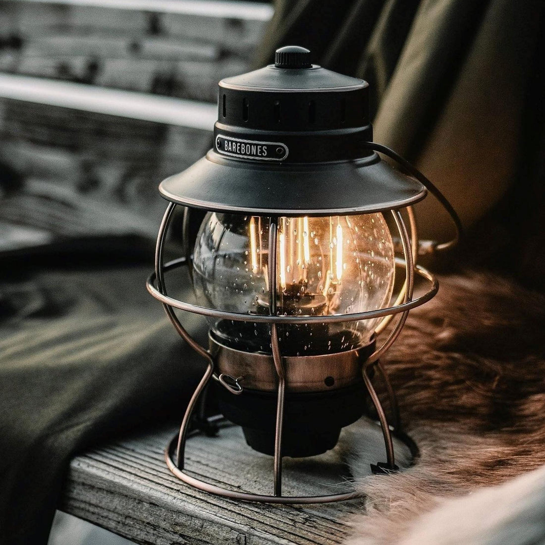 Railroad Lantern - Antique Bronze