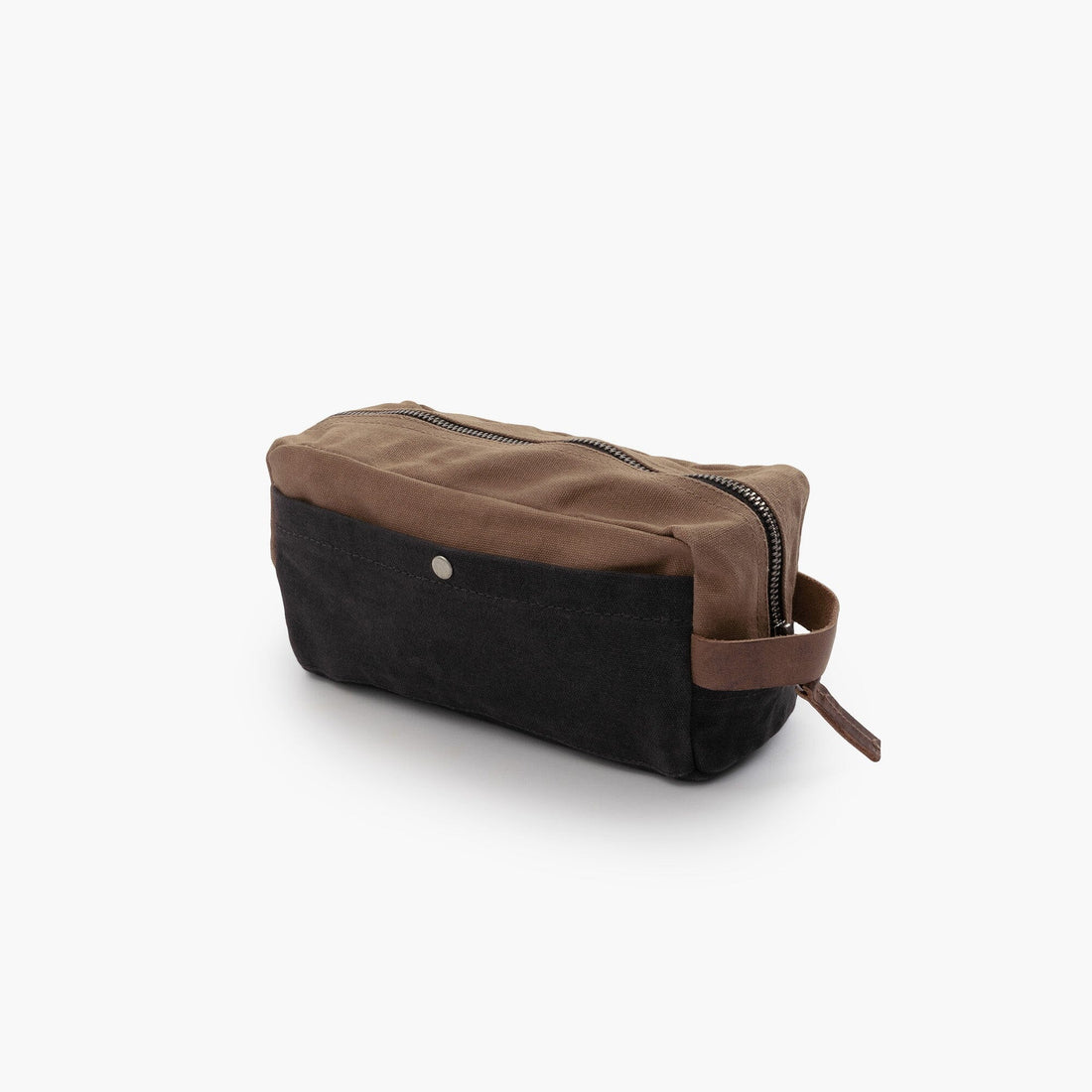 Neelum Waxed Canvas Dopp Kit Bag