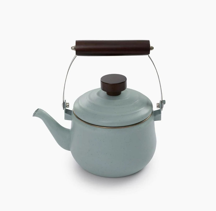 Enamel Teapot - Mint